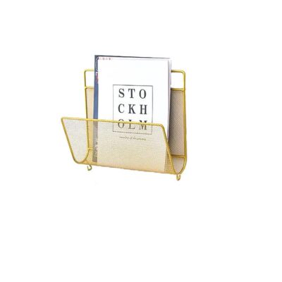 Wandrek voor tijdschriften met ophangbevestiging